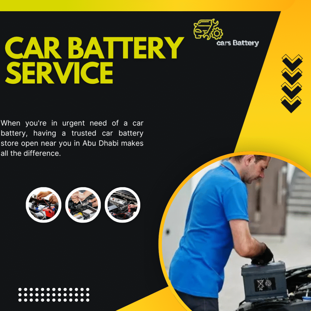 Car Battery Installation Service in Al Ain Abu Dhab