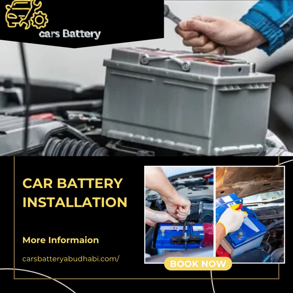 Mobile Maserati Battery Installation in Abu Dhabi