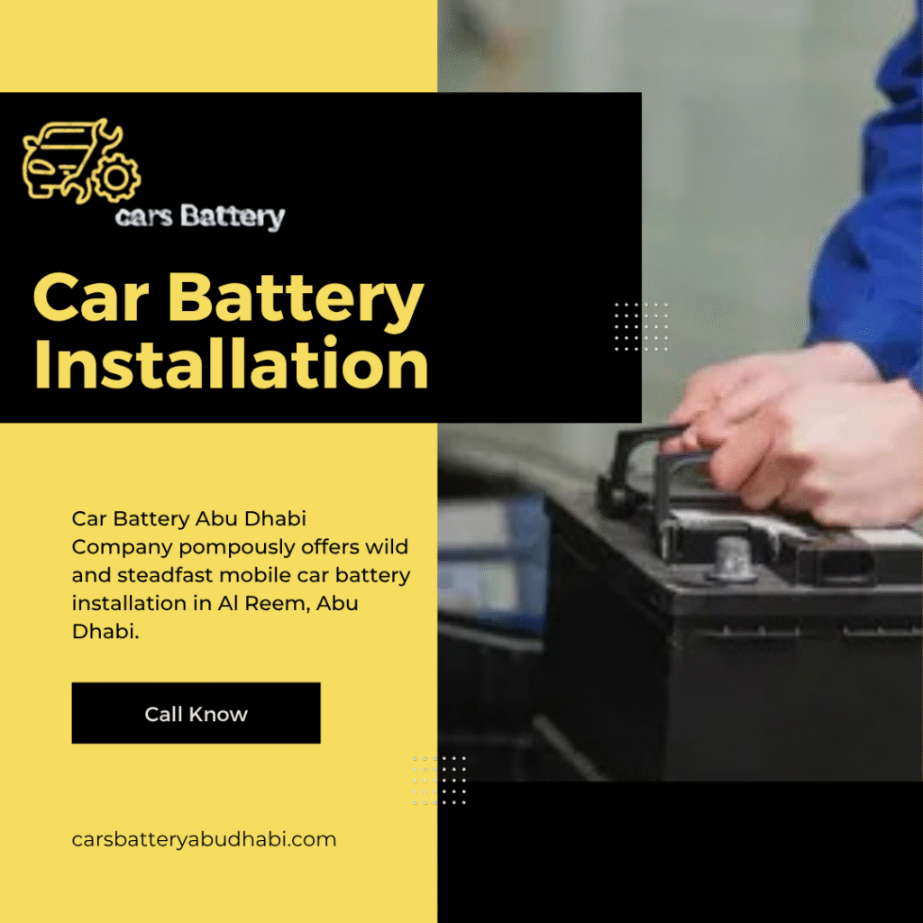 Ferrari Car Battery Installation in Abu Dhabi