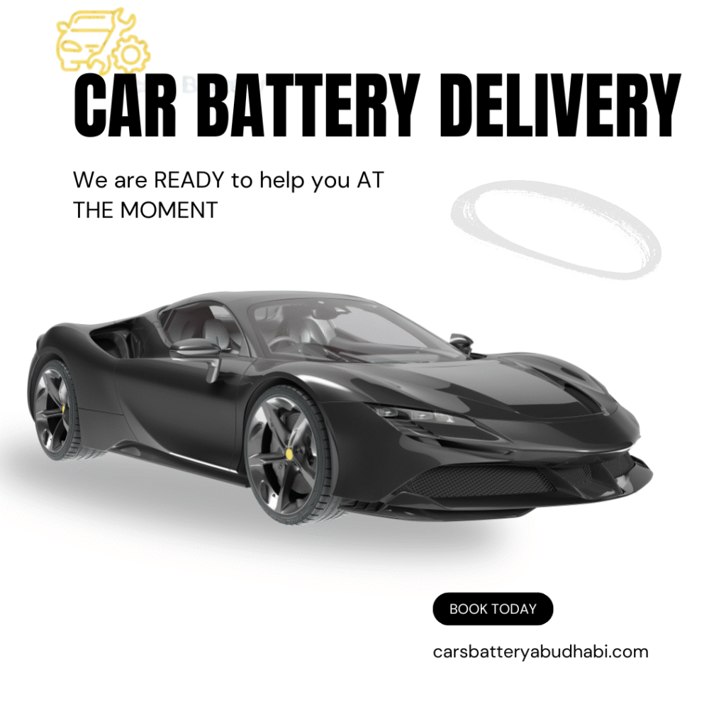Car battery delivery