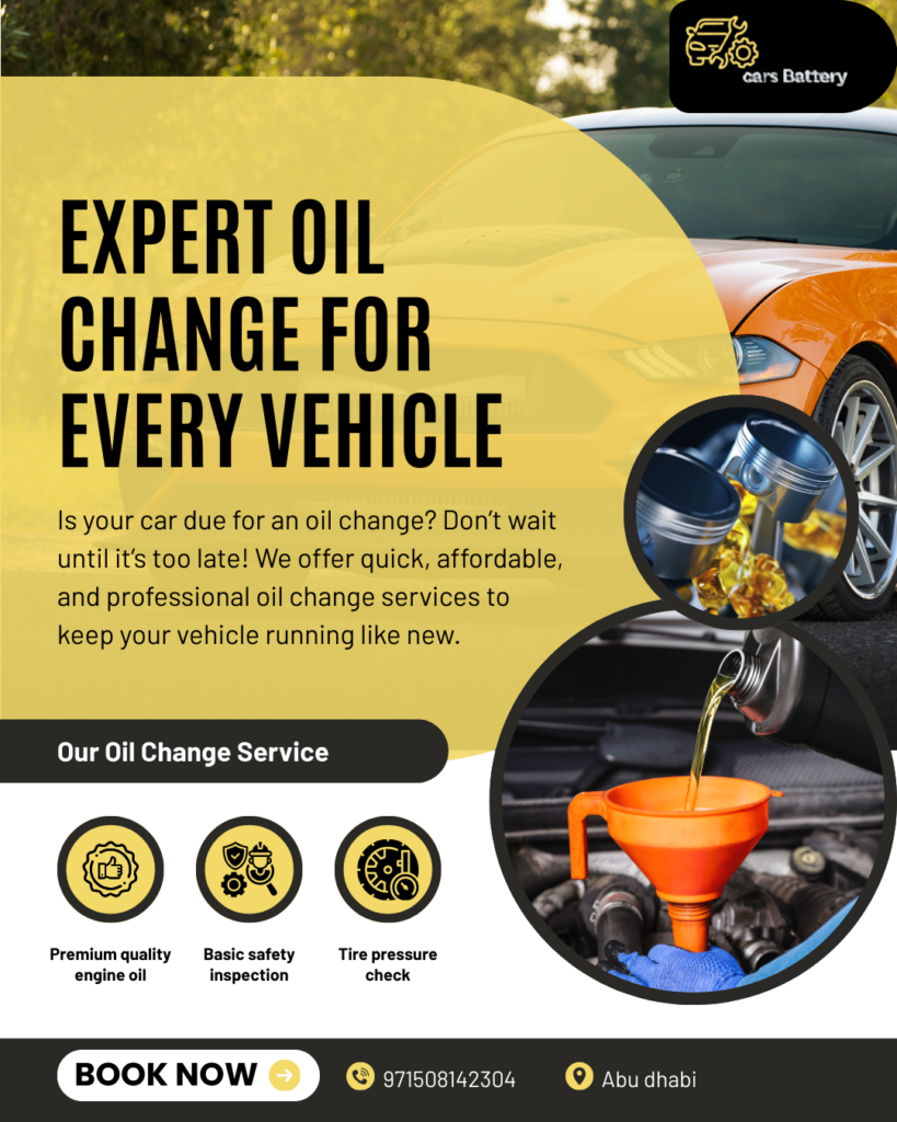 Mobile Car Oil Change